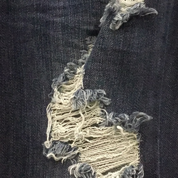 Women’s Machine Pour Neuf mode Distressed Jeans Sz 9 Juniors - Picture 9 of 12